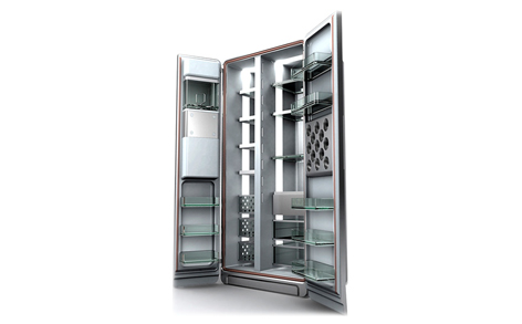Design Development - Column Type Refrigerator