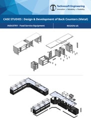 Design & Development of Back Counters (Metal)