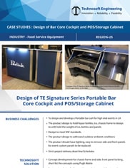 Design of Bar Core Cockpit and POS/Storage Cabinet