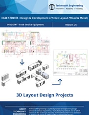 Design & Development of Store Layout (Wood & Metal)