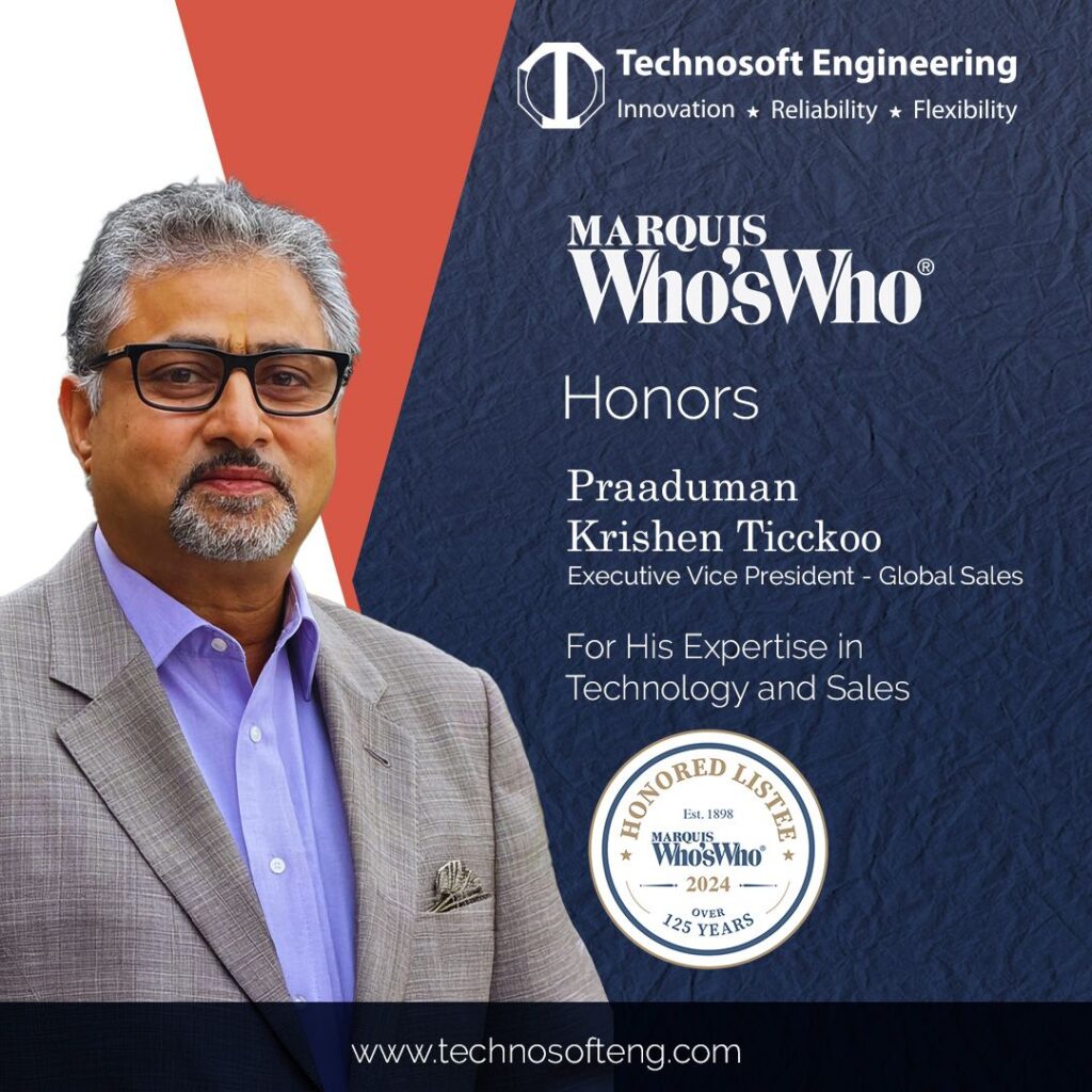 Congratulations to our Executive Vice President and Global Head of Sales, Praaduman Krishen Ticckoo!