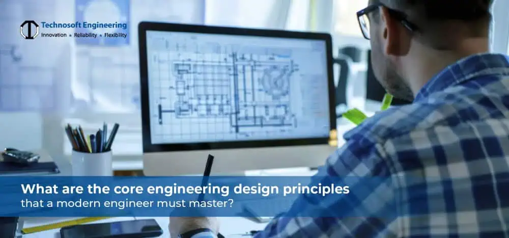 What are the core engineering design principles that a modern engineer must master?