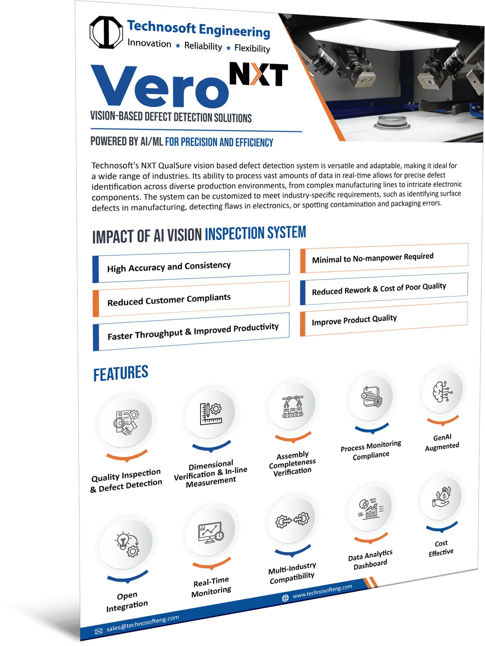 Vero NXT AI Vision Defect Detection Solution